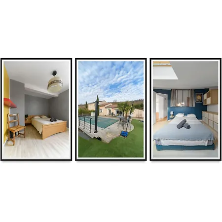 Villa Maison Grillon - Maison Proche De Vichy Avec Piscine